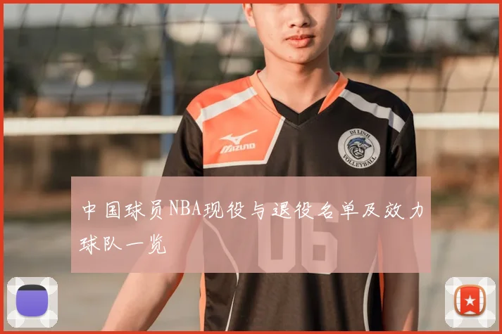 中国球员NBA现役与退役名单及效力球队一览